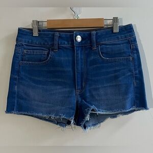 American Eagle Outfitters Dark Blue Jean Shorts
